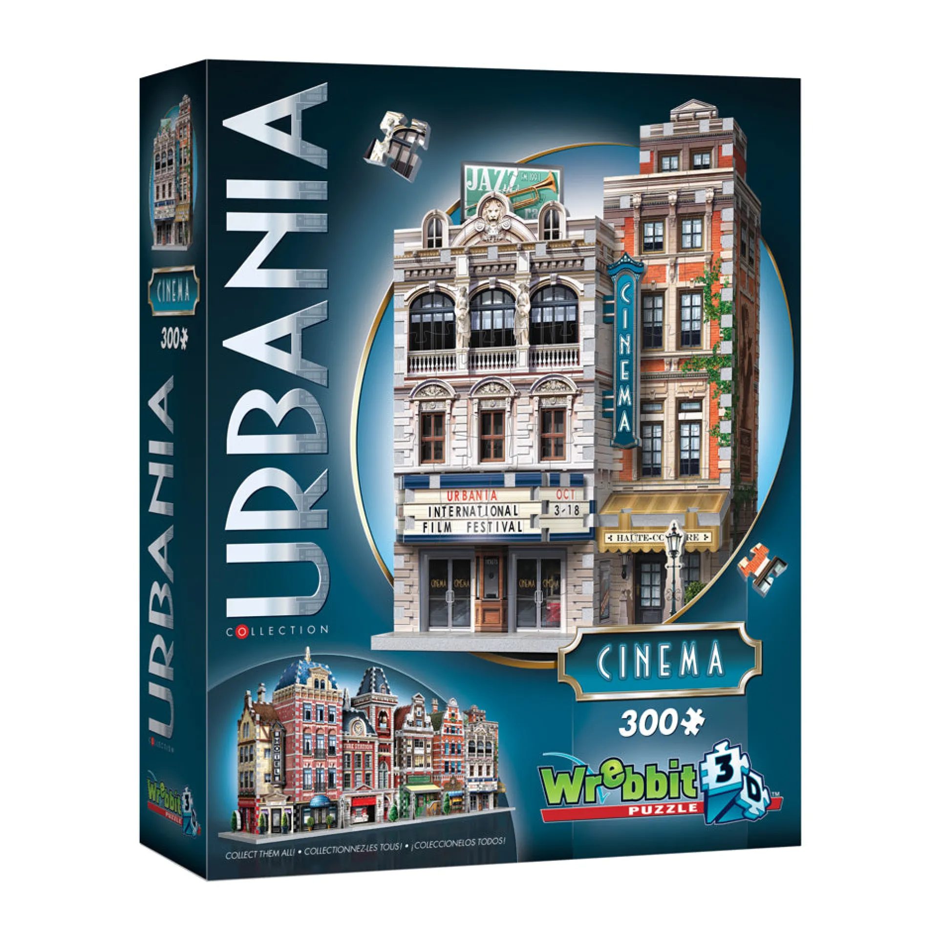 Wrebbit Urbania Collection Cinema 3D Puzzle - 300 pcs