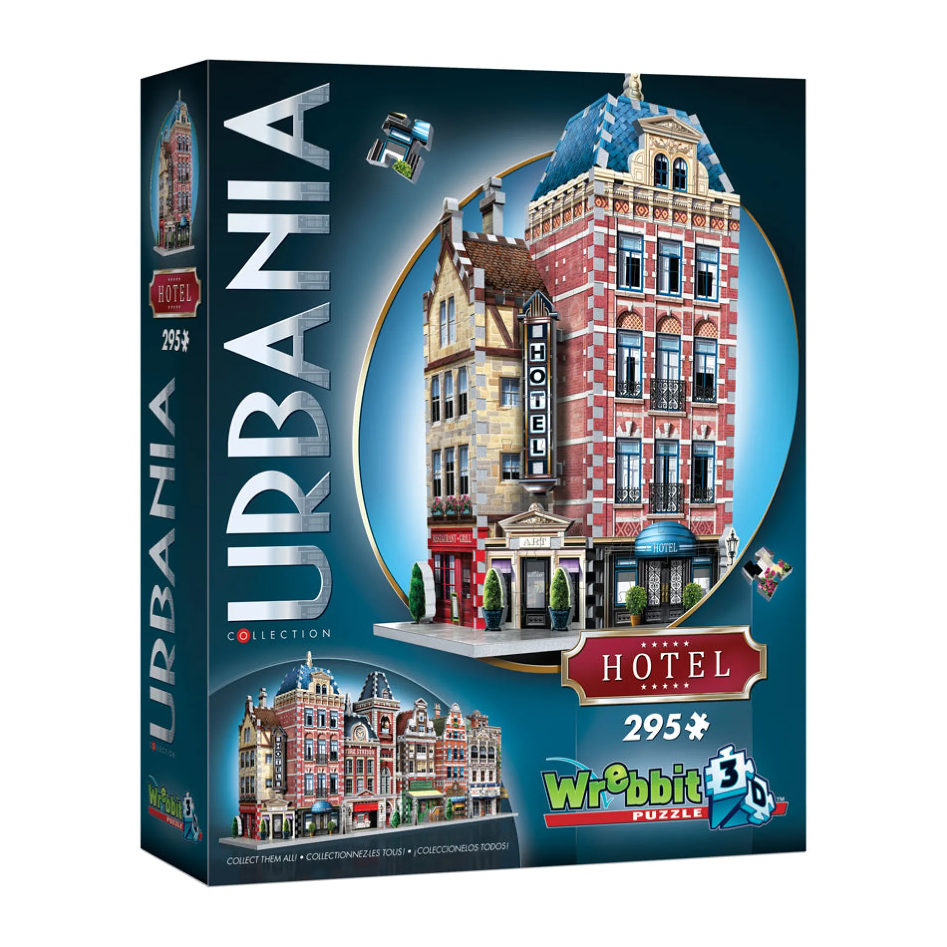 Wrebbit Urbania Collection Hotel 3D Puzzle - 295 pcs