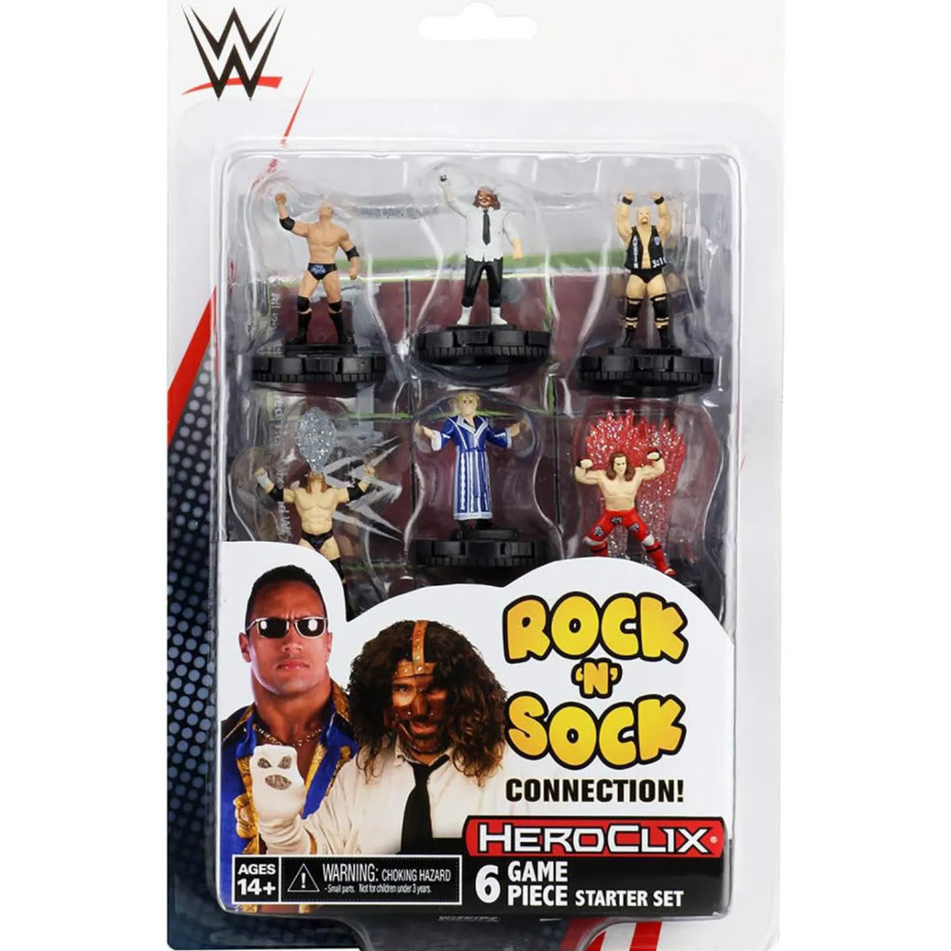WWE HeroClix: The Rock 'n' Sock Connection 2-Player Starter Set