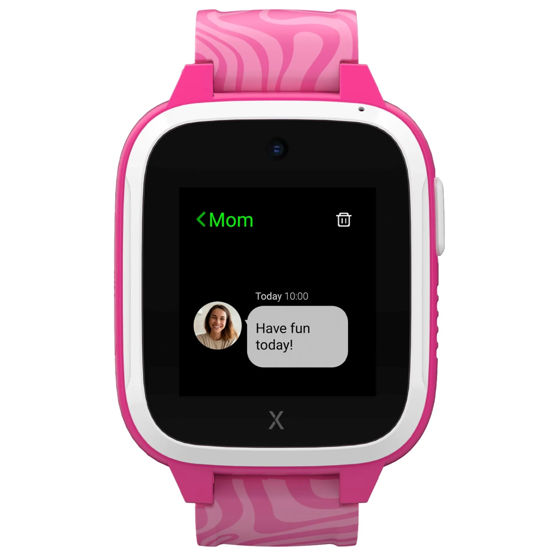 Xplora XGO3 Jungle Edition Kids’ Smart Watch - Pink Zebra Strap