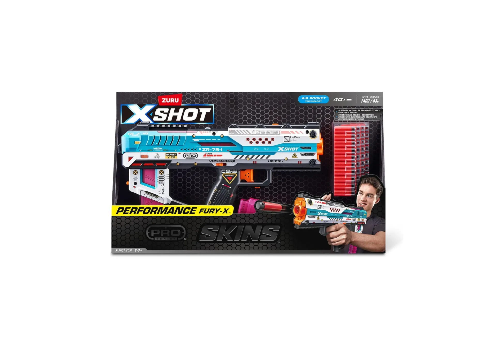 X-Shot Skins Pro Series Fury-X Dart Blaster
