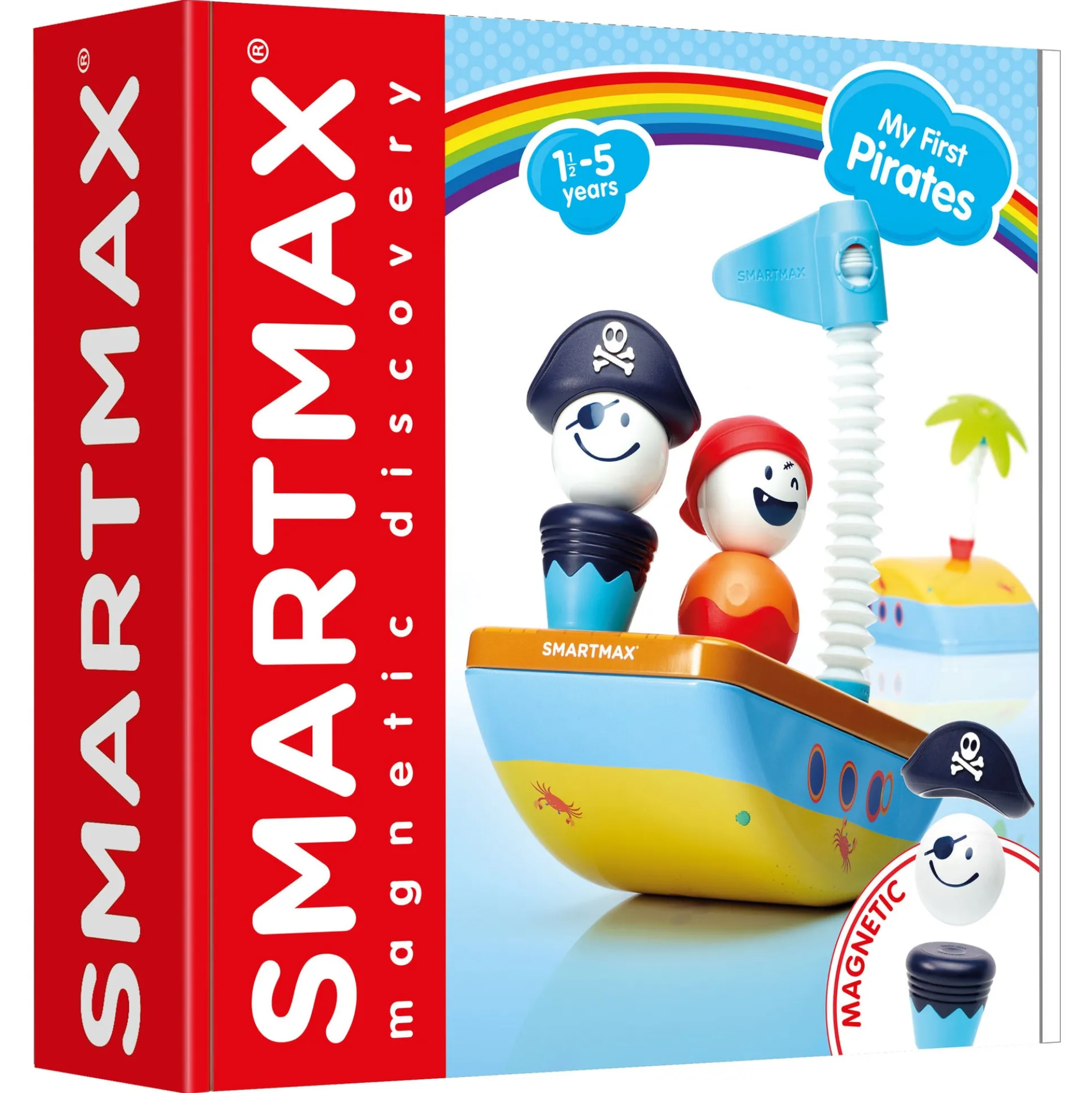 SmartMax My First Pirates Magnetic Adventure Playset