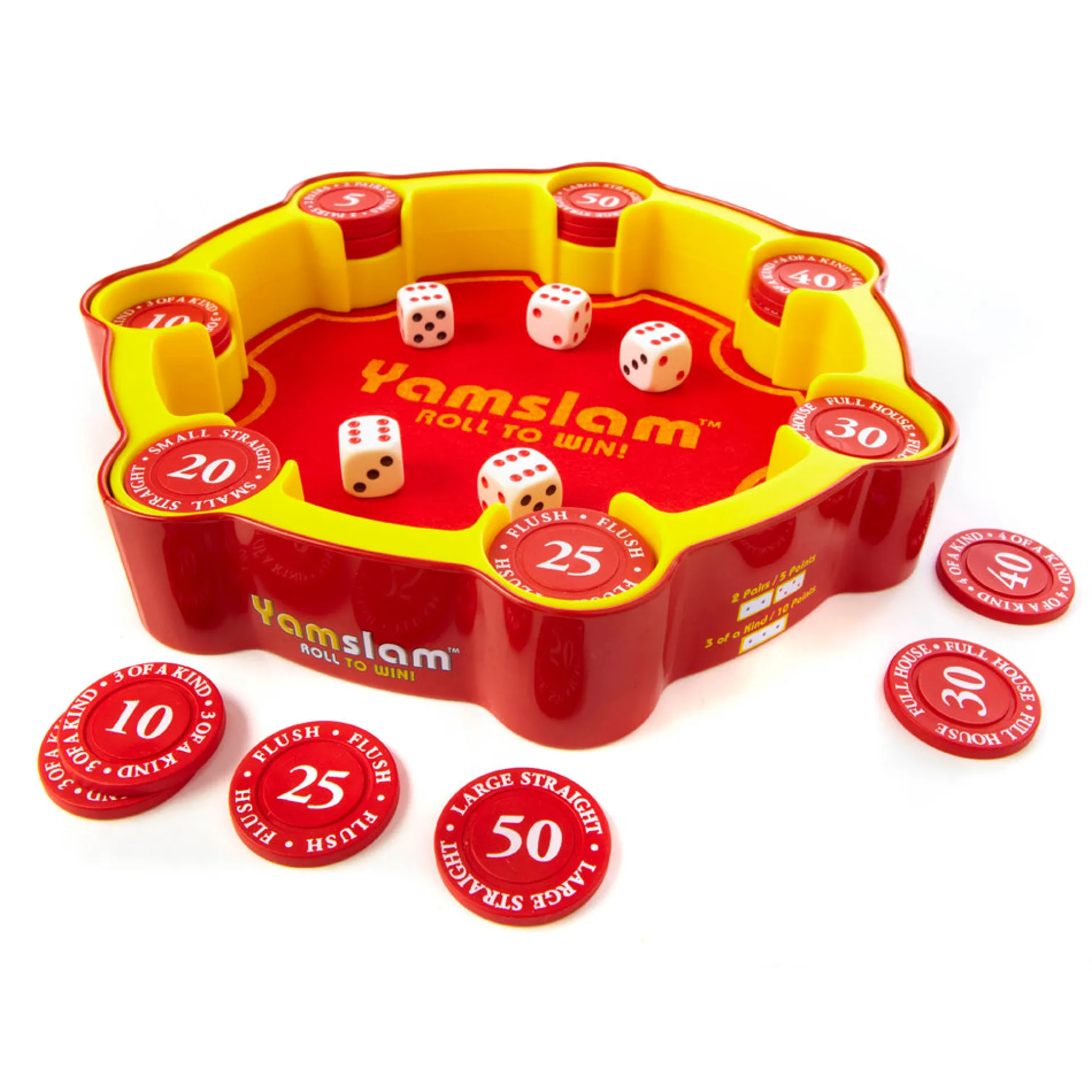 Yamslam Compact Strategy Dice Game by Blue Orange