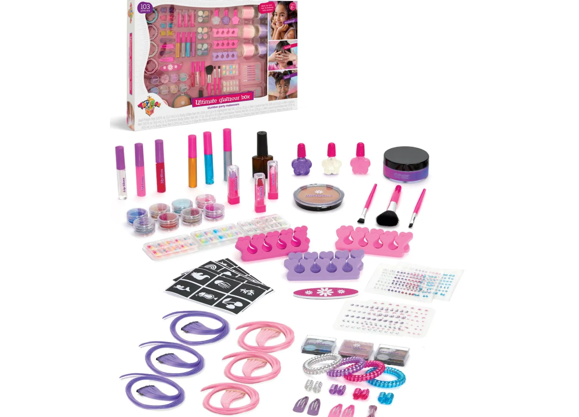 Geoffrey's Toy Box Ultimate Glamour Box Slumber Party Makeover Kit
