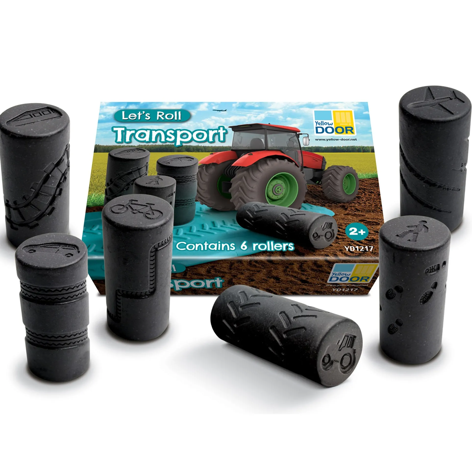 Yellow Door Let's Roll Transport Adventure Set - 6 Piece