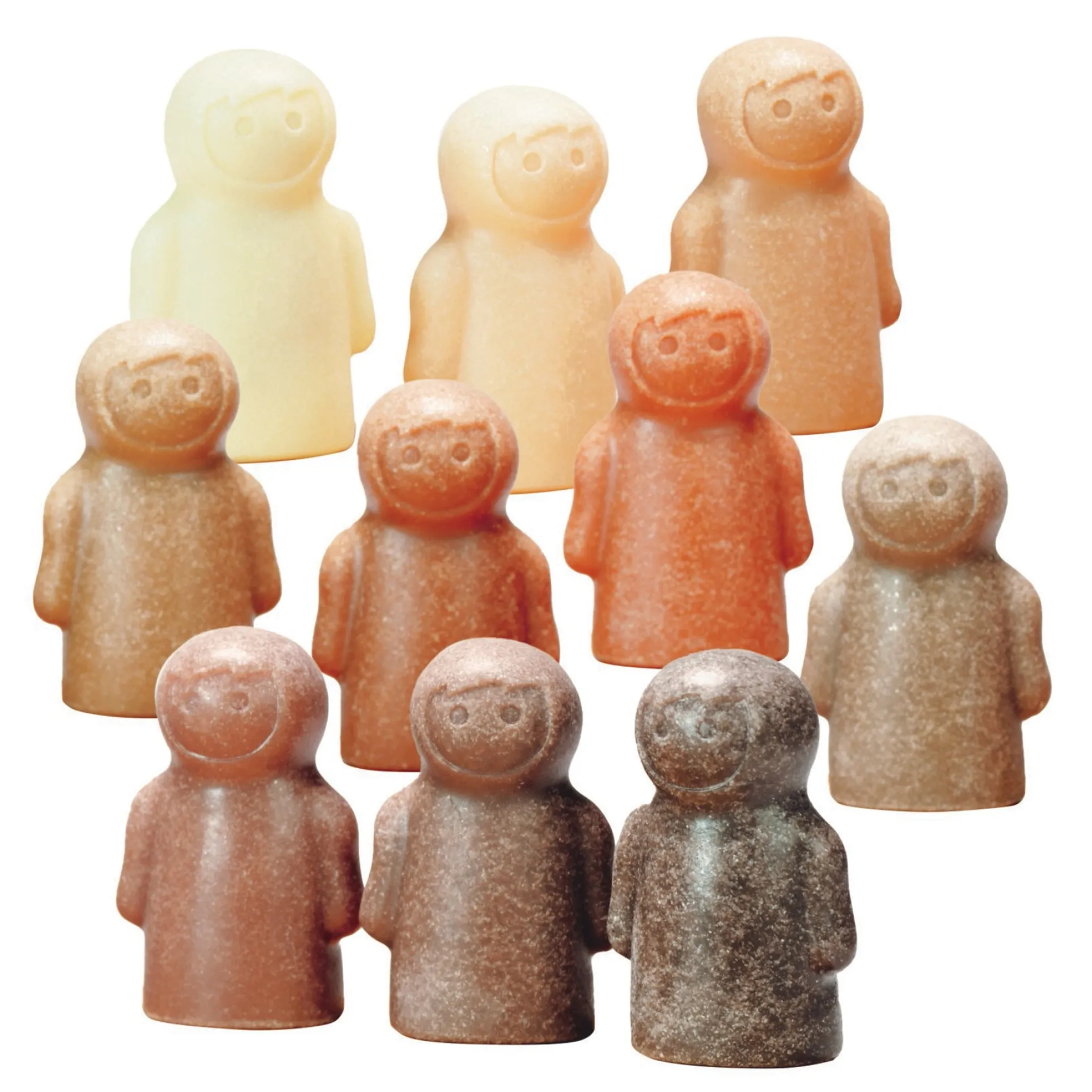 Yellow Door Little People Like Me - Diverse Play Figures, Set of 10