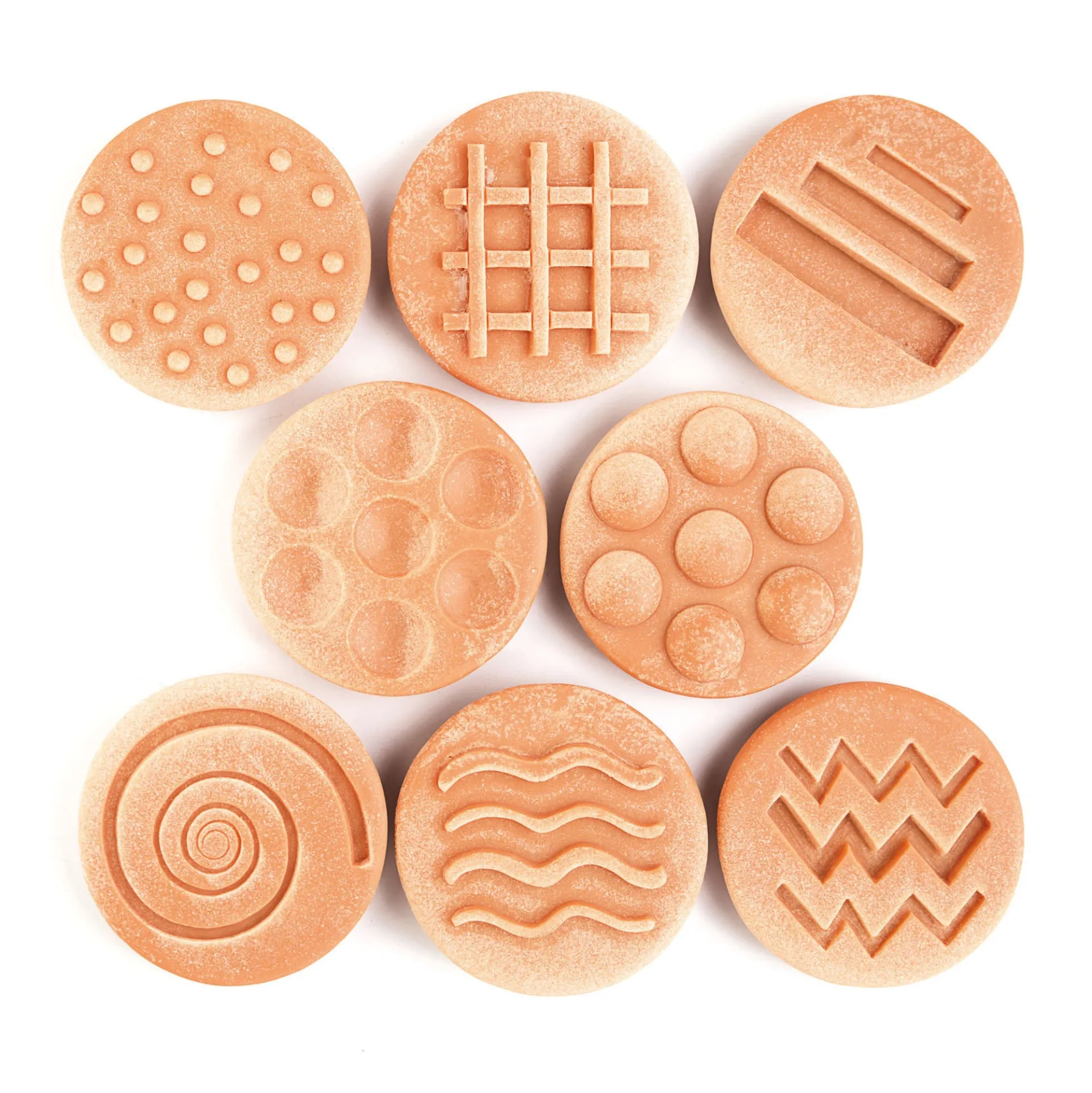 Yellow Door Sensory Stones for Toddlers ‚Äì Set of 8 Textured Stones