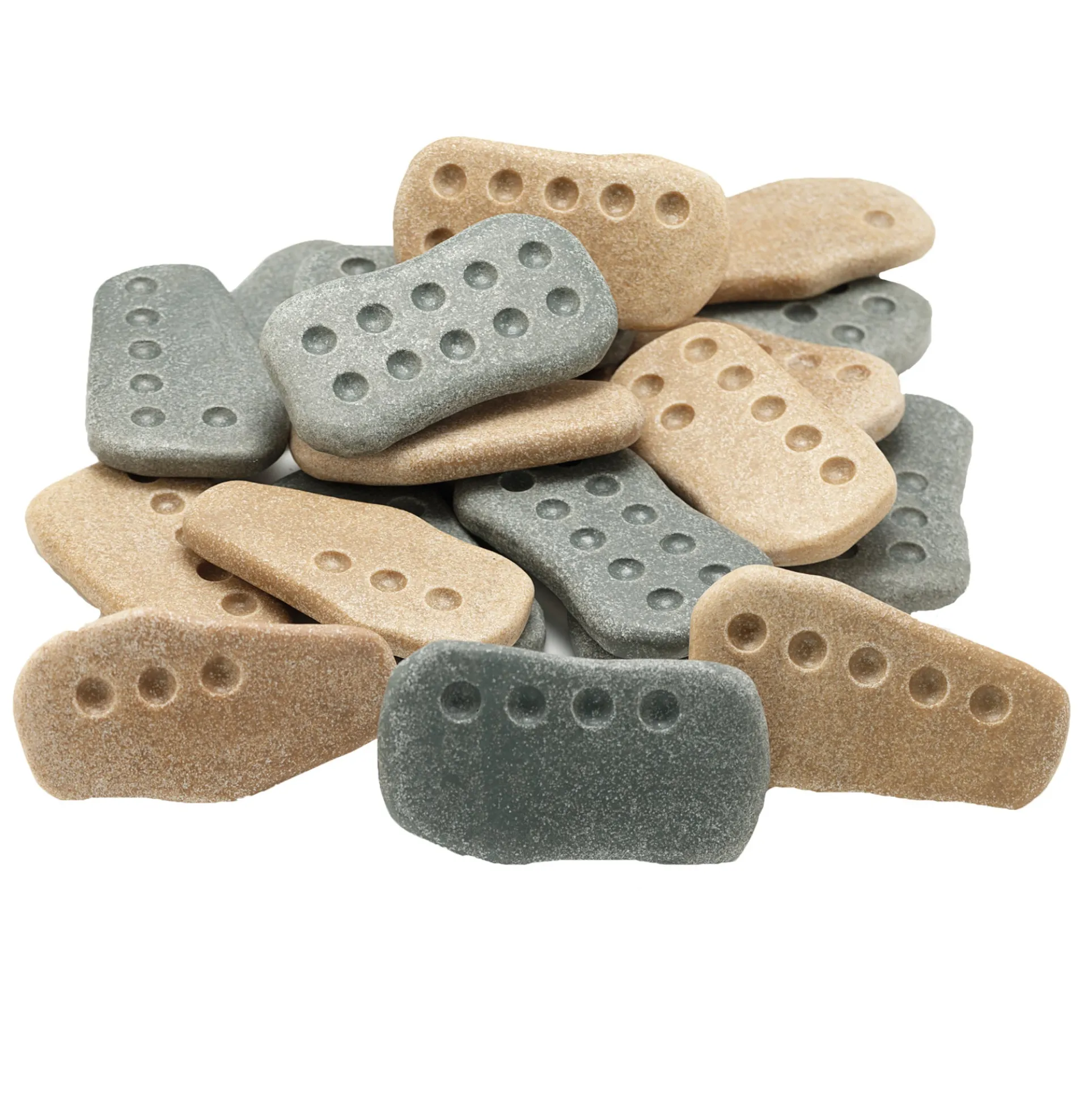 Yellow Door Tactile Counting Stones - Interactive Math Playset - Set of 20