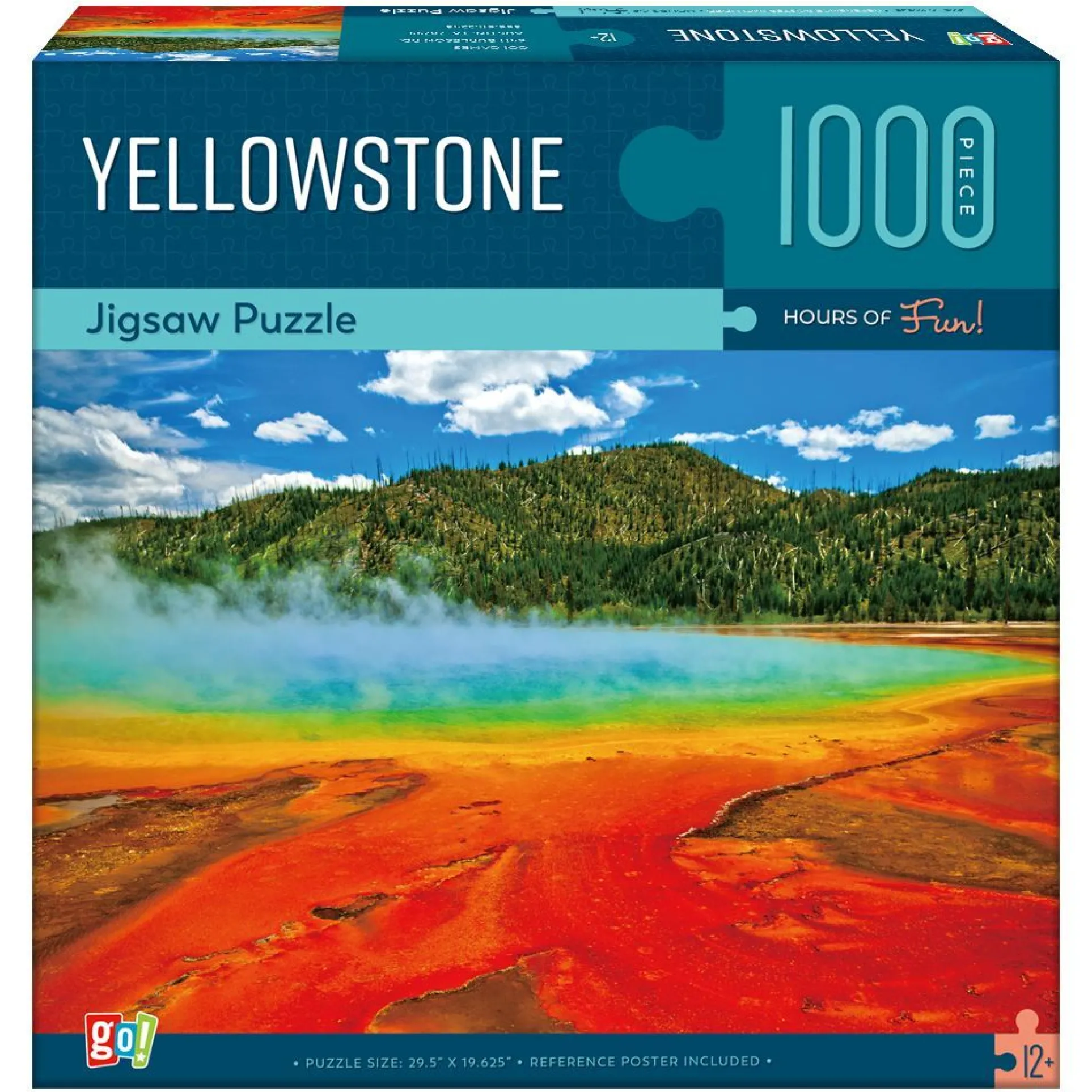 Yellowstone National Park Scenic Jigsaw Puzzle by David Maclean - 1000 pc