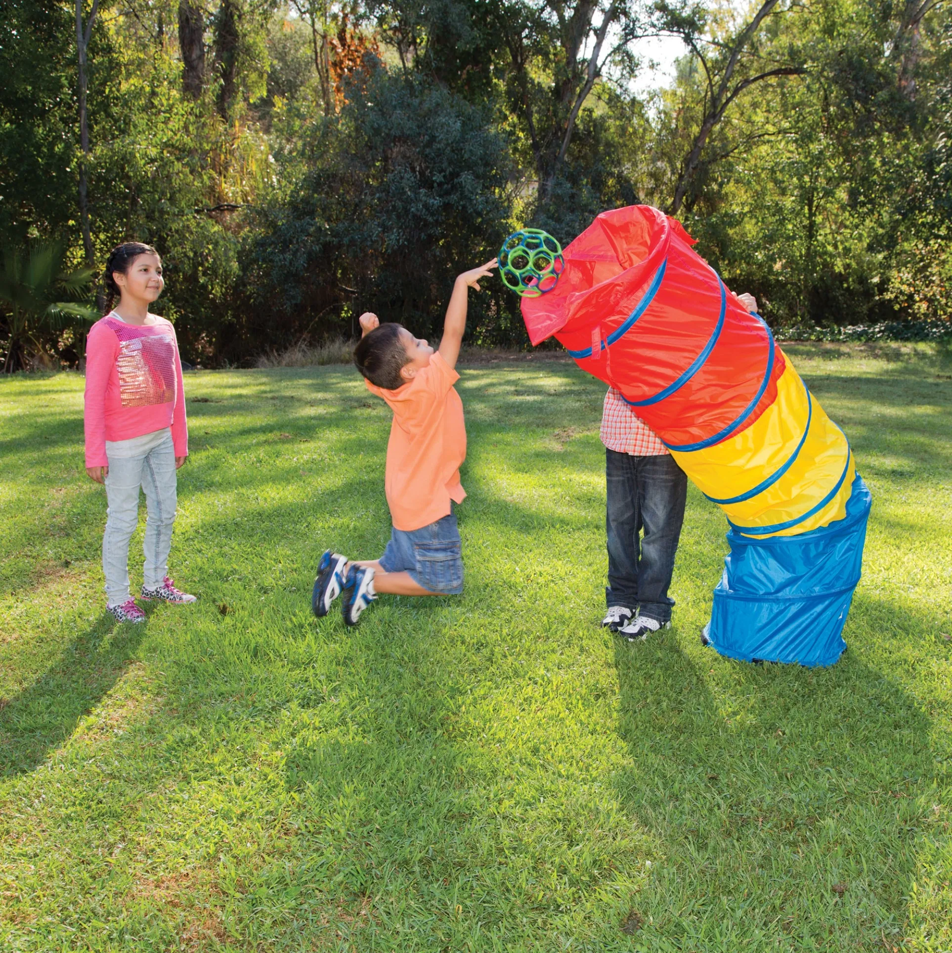 Pacific Play Tents Find Me Multi-Color Play Tunnel - 6' x 19"