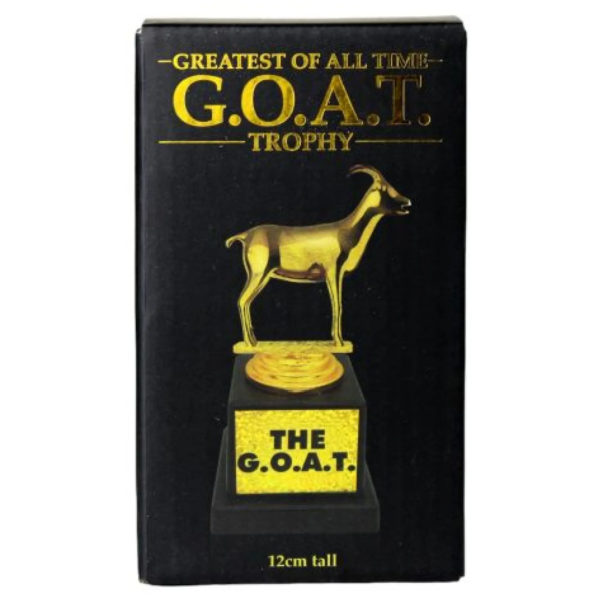 G.O.A.T. Trophy: Ultimate Gold-Plated Award