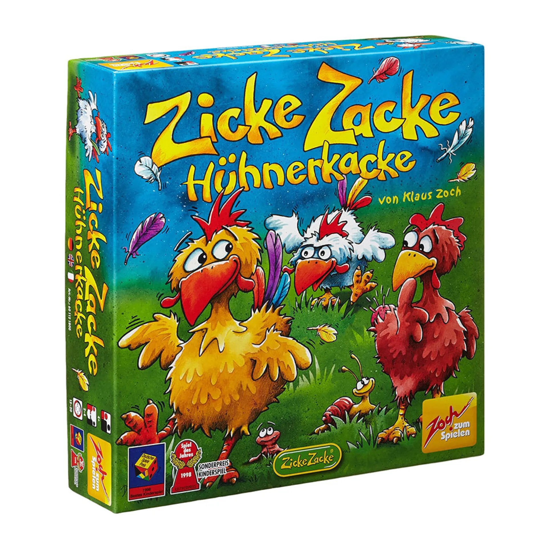 Zicke Zacke Huhnerkacke Award-Winning Memory Board Game