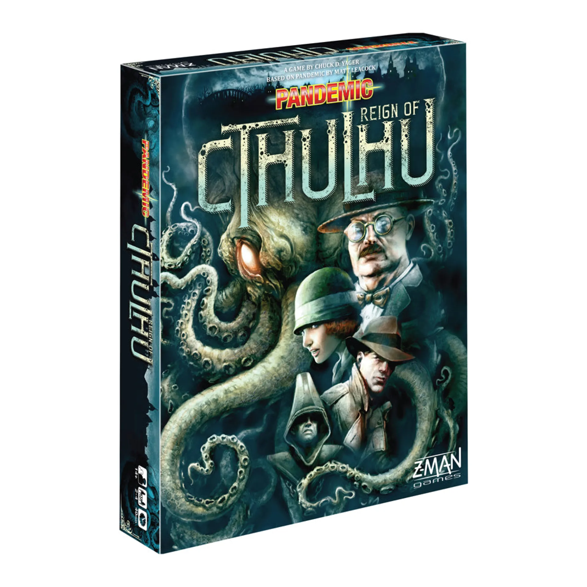 Z-Man Games Pandemic: Reign of Cthulhu Cooperative Board Game