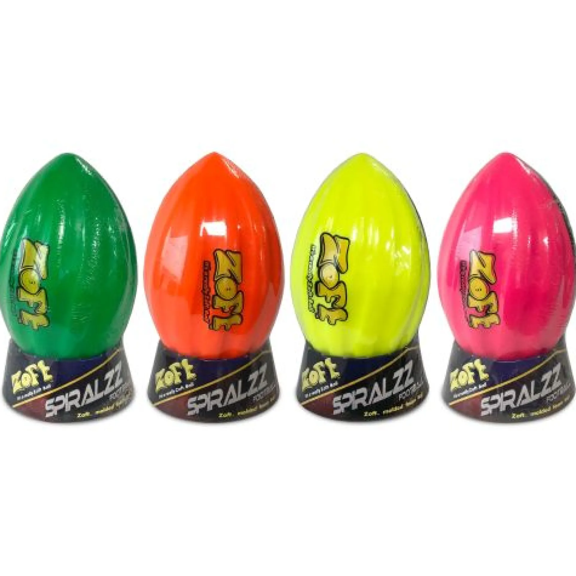 Zoft Spiralzz Football with Stable Pedestal - Ultimate Backyard Game