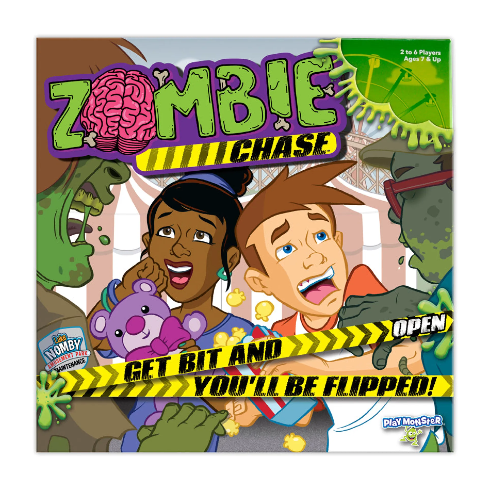 Zombie Chase Survival Strategy Board Game by PlayMonster