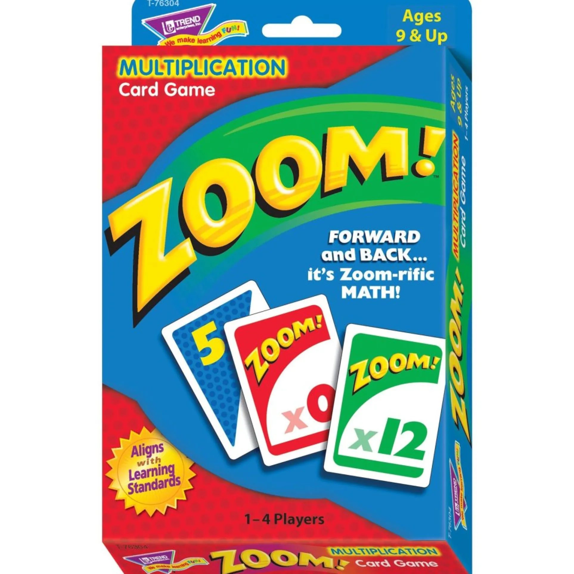 Zoom! Math Mastery Card Game for Kids