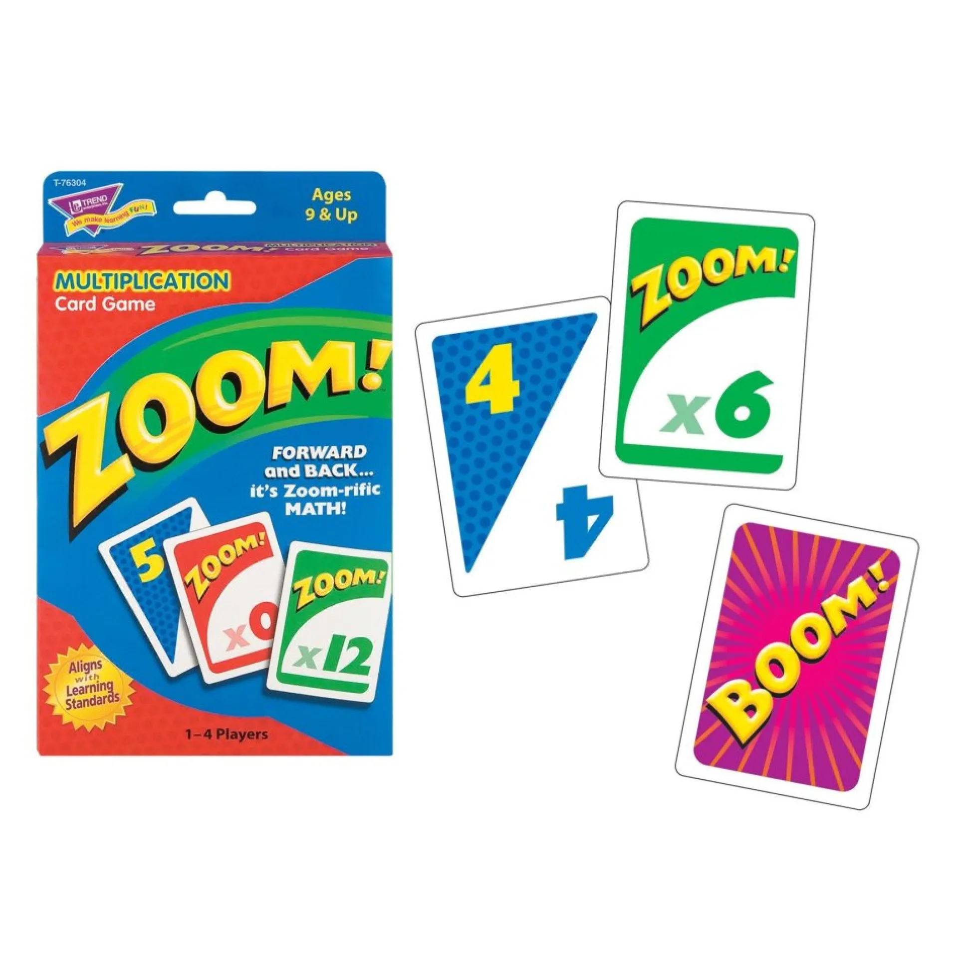 Zoom! Math Mastery Card Game for Kids