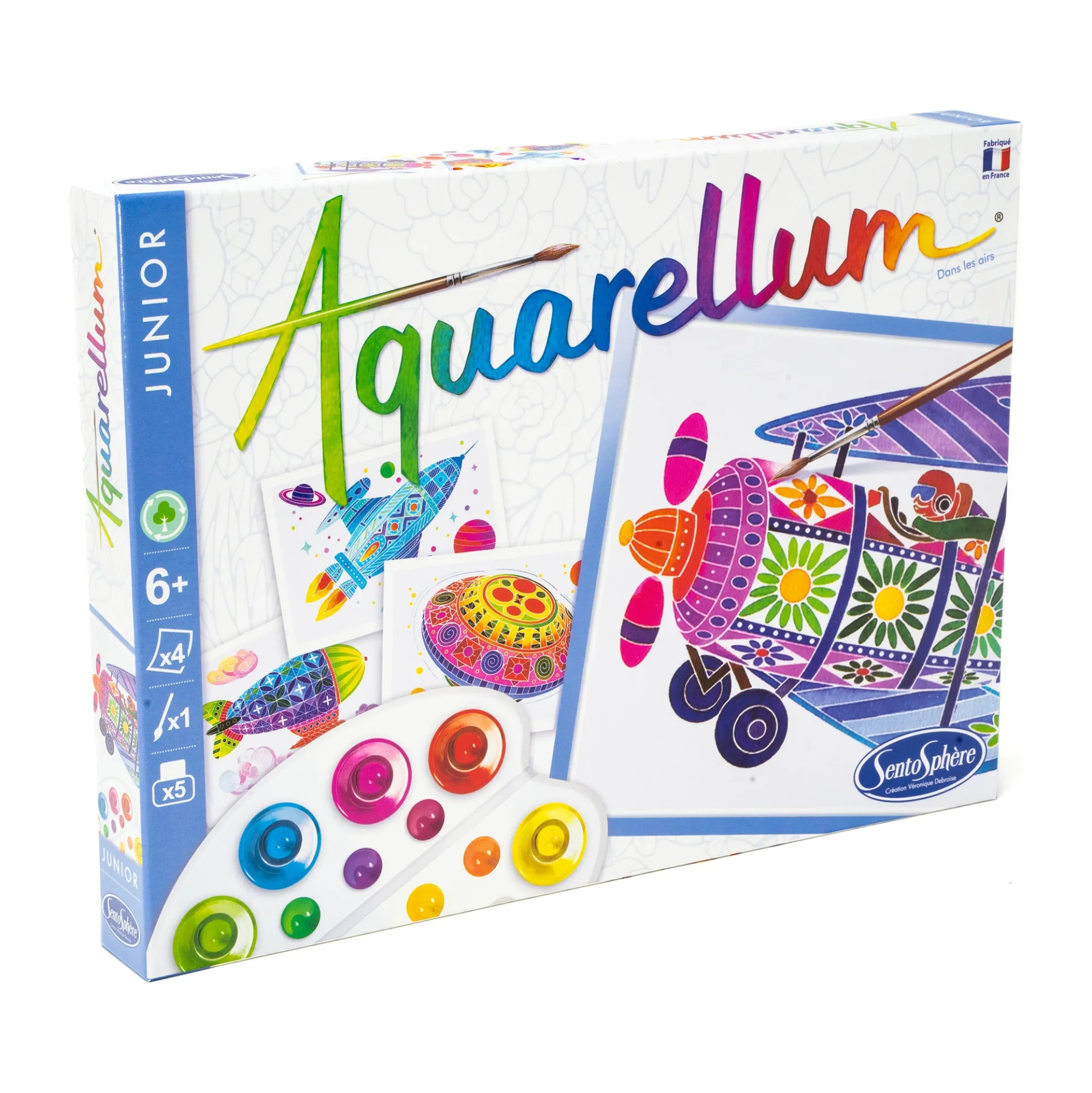 Aquarellum Junior In the Air Watercolor Craft Kit