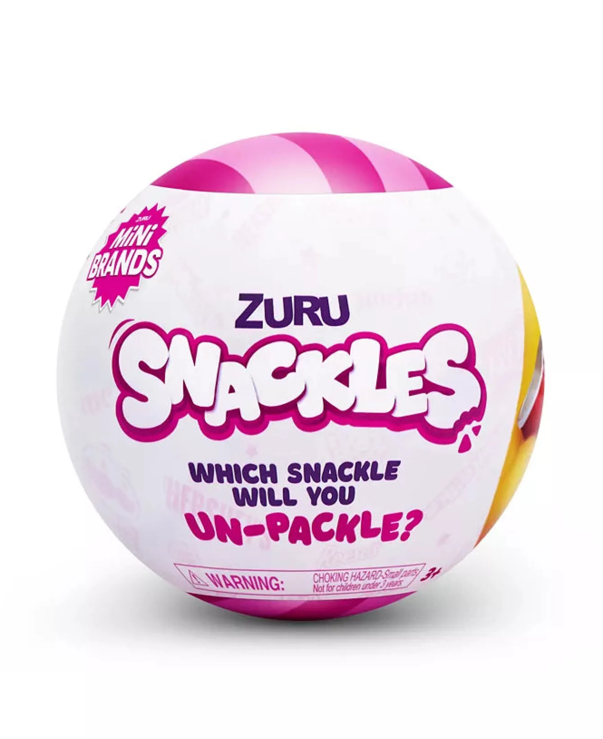 Zuru Snackles Surprise Plush Series 1 - Collectible Soft Toy with Mini Brand Snack
