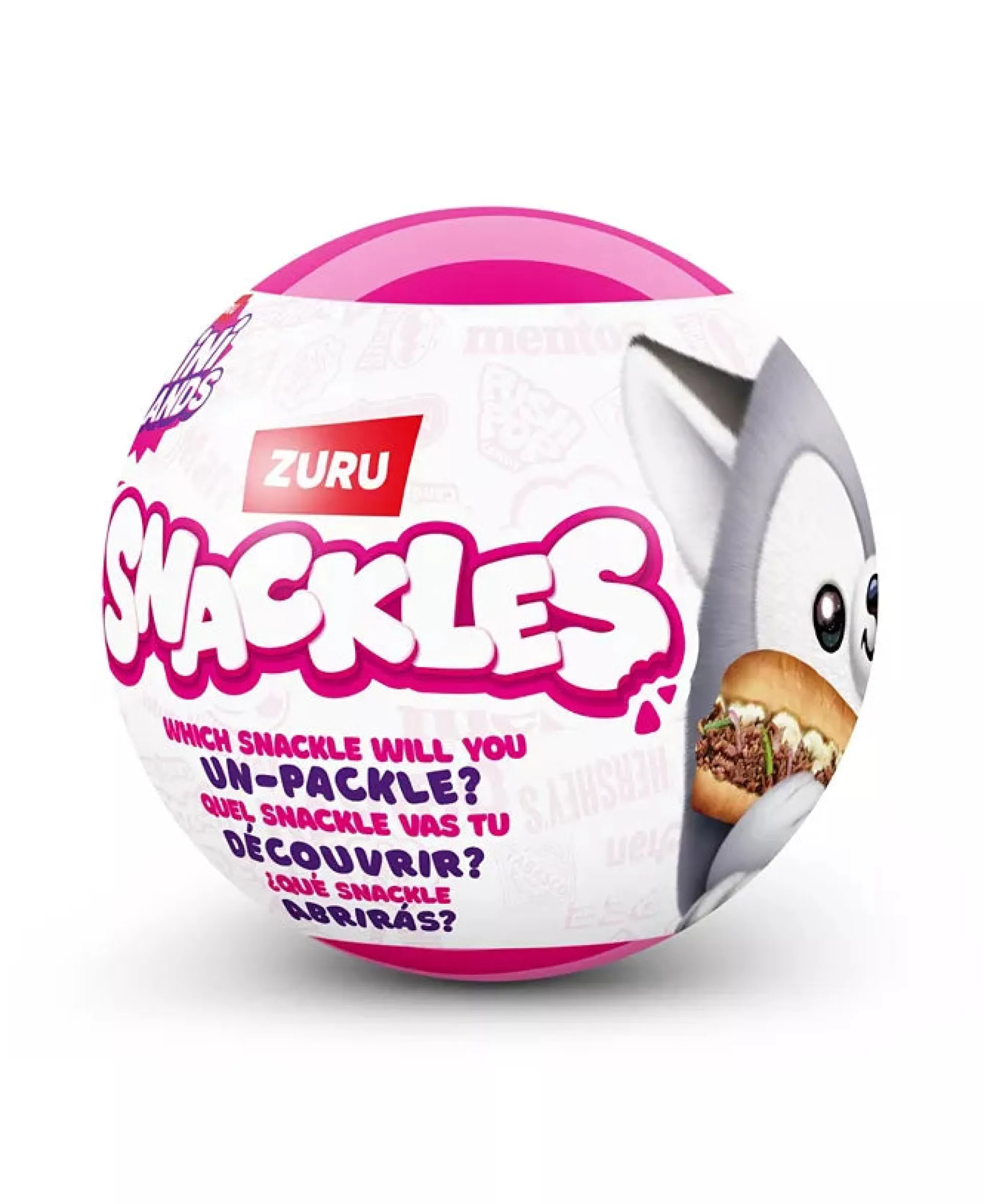 ZURU Surprise Snackles Small Size Snackle Plush Collection